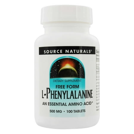 Source Naturals Source Naturals  L-Phenylalanine, 100