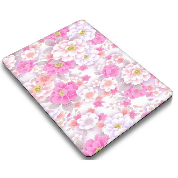 KSK KAISHEK Hard Shell Case Only for 2021 2022 2023 Released MacBook Pro 14" with Touch ID Type C Model: M2 A2779 A2442 M1 Flower 60