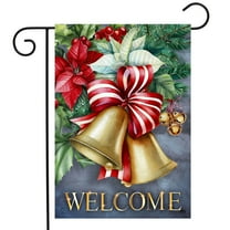 Briarwood Lane Christmas Bells Garden Flag