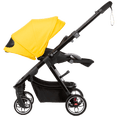 thumbnail image 4 of Diono Excurze Compact Fold Stroller with Reversible Seat, Yellow Sulphur, 4 of 8