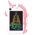 thumbnail image 1 of ZHAOCHENG Tablero de escritura LCD con tableta Unicornio para niños, tablero de dibujo colorido borrable de 8,5 pulgadas con bolígrafo, pantalla LCD para pintar, juguete educativo, regalo para niños y, 1 of 4