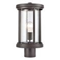 thumbnail image 1 of Brison 15'' High 1-Light Outdoor Post Light - Oil Rubbed Bronze, 1 of 2