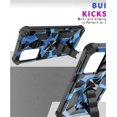 thumbnail image 3 of for Samsung Galaxy A13 Camouflage Case, Galaxy A04s Phone Case, Heavy Duty Shockproof Protection Military Grade Built-in Magnetic Kickstand Camo Cover for Samsung Galaxy A13/A04S MC Dark Blue, 3 of 14