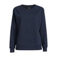 thumbnail image 4 of Athletic Works Women's Fleece Crewneck Sweatshirt, Sizes XS-XXXL, 4 of 5