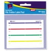 Avery Label Pads, File Folder, Permanent, 2/3 x 3 7/16, Assorted, 160/Pack -AVE45215