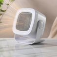 thumbnail image 5 of Tiny Space Heater Desk Heater Fan, Wide-angle Swing, Overheating Protection, Cycle Heating, 5 of 5
