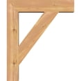 thumbnail image 3 of Ekena Millwork 3 1/2"W x 20"D x 24"H Traditional Block Smooth Bracket, Western Red Cedar, 3 of 25