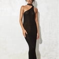 thumbnail image 2 of LYMAYTER S-L Women Halter Dresses Fashion Sleeveless Open Back Maxi Dress Cocktail Prom Formal Dresses, 2 of 9