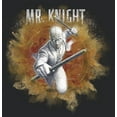 thumbnail image 2 of Women's Marvel: Moon Knight Mr. Knight Sandstorm  Racerback Tank Top Black Heather X Large, 2 of 4
