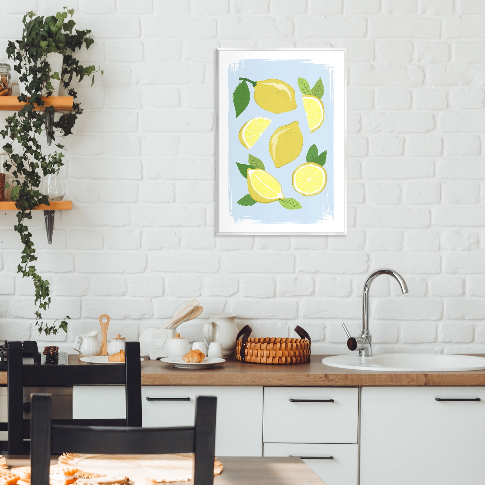 Stupell Industries Pastel Summer Lemons Wall Plaque Art, design by Martina Pavlova