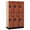 Mahogany, variant on Salsbury Industries 2 Tier 3 Wide Gym and Locker Room Locker