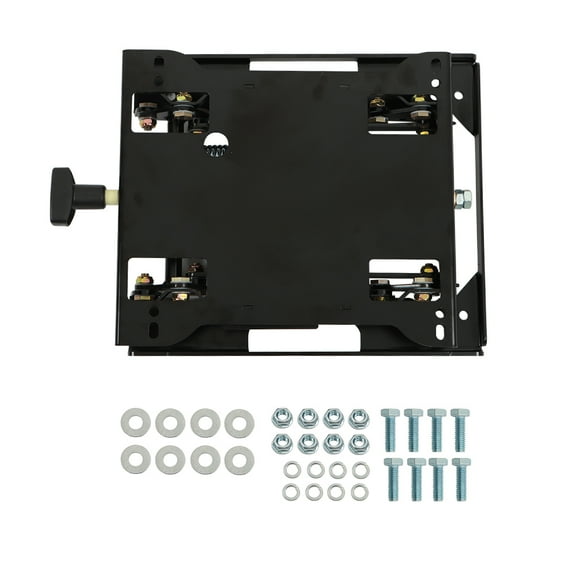 ALL-CARB Seat Suspension Kit Replacement for John Deere, Hustler, Zero Turn Lawn Mower Tractor Forklift Compatible with Most Aftermarket Seats