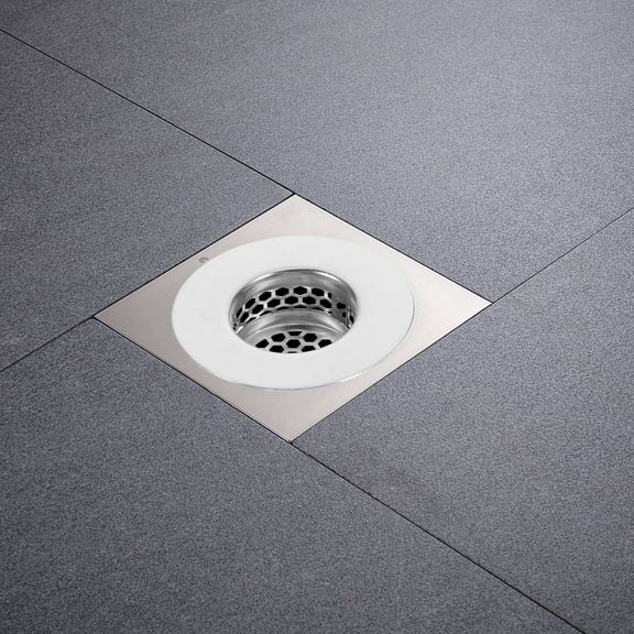 OUNONA 3pcs Bathroom Floor Drain Shower Hair Catcher Strainer Stainless Steel Floor Strainer Replacement Bathroom Sink Drain Strainer Hair Drain Catcher