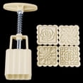 thumbnail image 3 of Bewildely Molde cuadrado reutilizable para hacer galletas, Accesorio para hacer pasteles, Luna, decoración DIY para Festival de mediados de Cocina y Comedor, 3 of 5