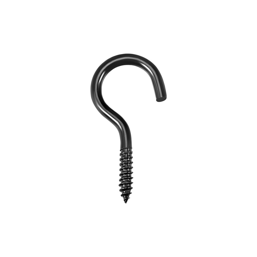 Uxcell 1" Screw Eye Hooks Self Tapping Screws Screwin Hanger EyeShape