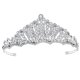 thumbnail image 1 of Nupcial Crystal Rhinestone Tiara coronas boda mujeres niñas accesorios para el cabello Sunnimix Princess Crystal Tiara Crown, 1 of 8