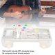 thumbnail image 2 of Sistema de aprendizaje de guitarra Herramienta de ayuda para la práctica de guitarra clásica Herramientas de aprendizaje de acordes para principiantes entrenador de guitarra(plateado), 2 of 5