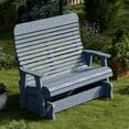 thumbnail image 3 of Wildridge Signature Double Glider, Patriot Blue - Outdoor Weather Resistant Recycled Plastic Furniture for Patio, 3 of 4