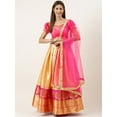 thumbnail image 7 of Parvdi Lehenga Choli For Women Indian Readymade Party Wear Art Silk Stitched Lehenga & Stitched Blouse With Dupatta, 7 of 7