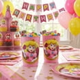 thumbnail image 6 of Amscan Super Mario Princess Peach Favor Cups – 16 oz, 4 Count, 6 of 6