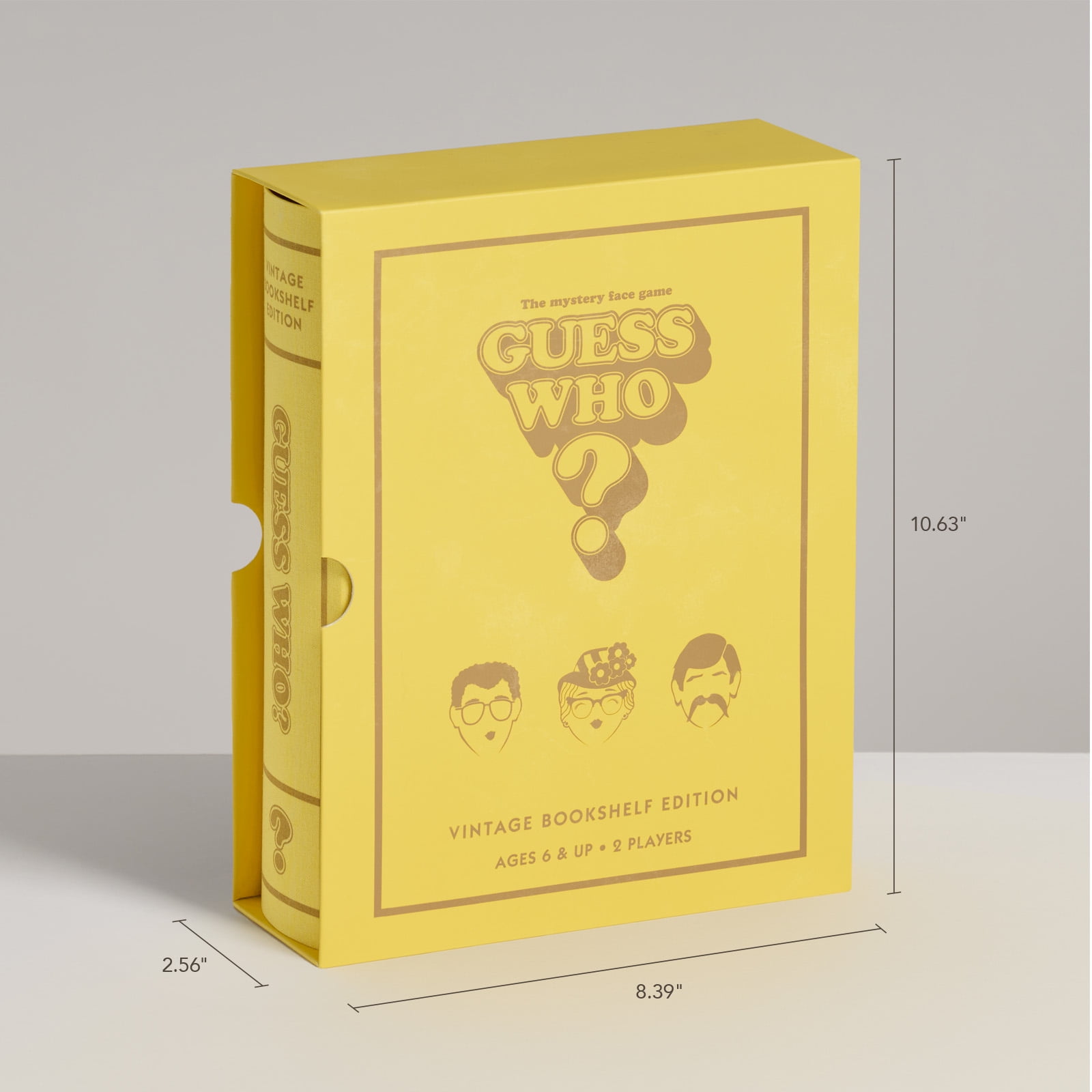 WS Game Company Guess Who? Vintage Bookshelf Edition