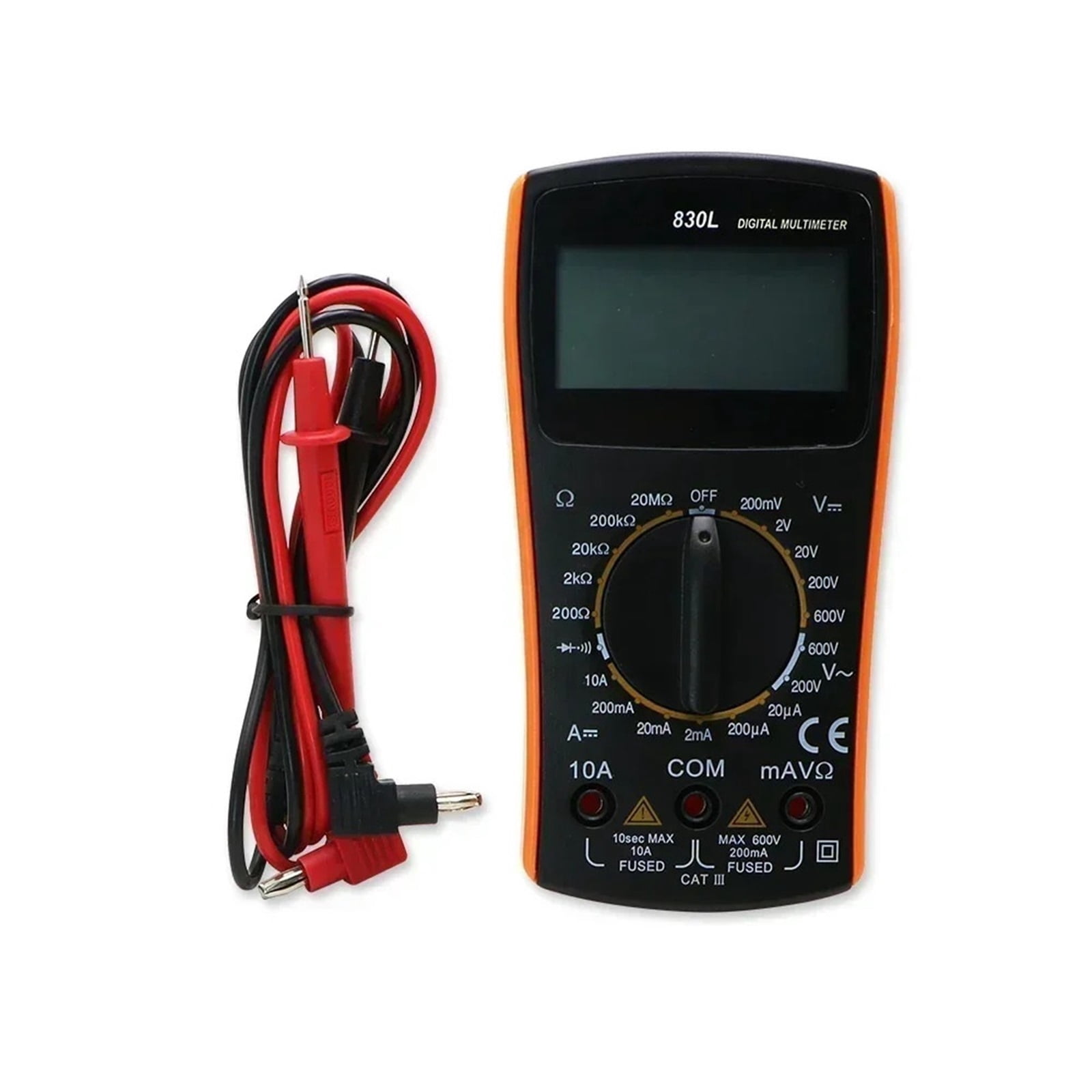 Digital Multimeter 2000 Counts AC DC Voltage Tester Voltage Ammeter Current Meter Manual Range Multimeter Digital ,Battery Test