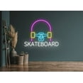 thumbnail image 2 of Glowneon Skate Board Wall Art Neon Sign, Skate Board Shop Decor, 2 of 4