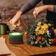 thumbnail image 2 of 4 Rolls 30 Yard Wide Dark Green Floral Tapes Adhesive Packing Tape for Bouquet Stem Wrap Florist Tape(Mixed Color), 2 of 3