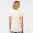 thumbnail image 3 of Tultex Women’s Slim Fit T-Shirt, Women's Short Sleeve Tee, Soft Ring-Spun Cotton Tee, Natural, L, 3 of 5