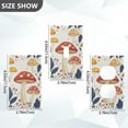 thumbnail image 7 of Yayeee Duplex Wall Plate 1-Gang 4.5"x2.7" Home Receptacle Light Switch Decorative Outlet Cover, White Mushroom, 7 of 7