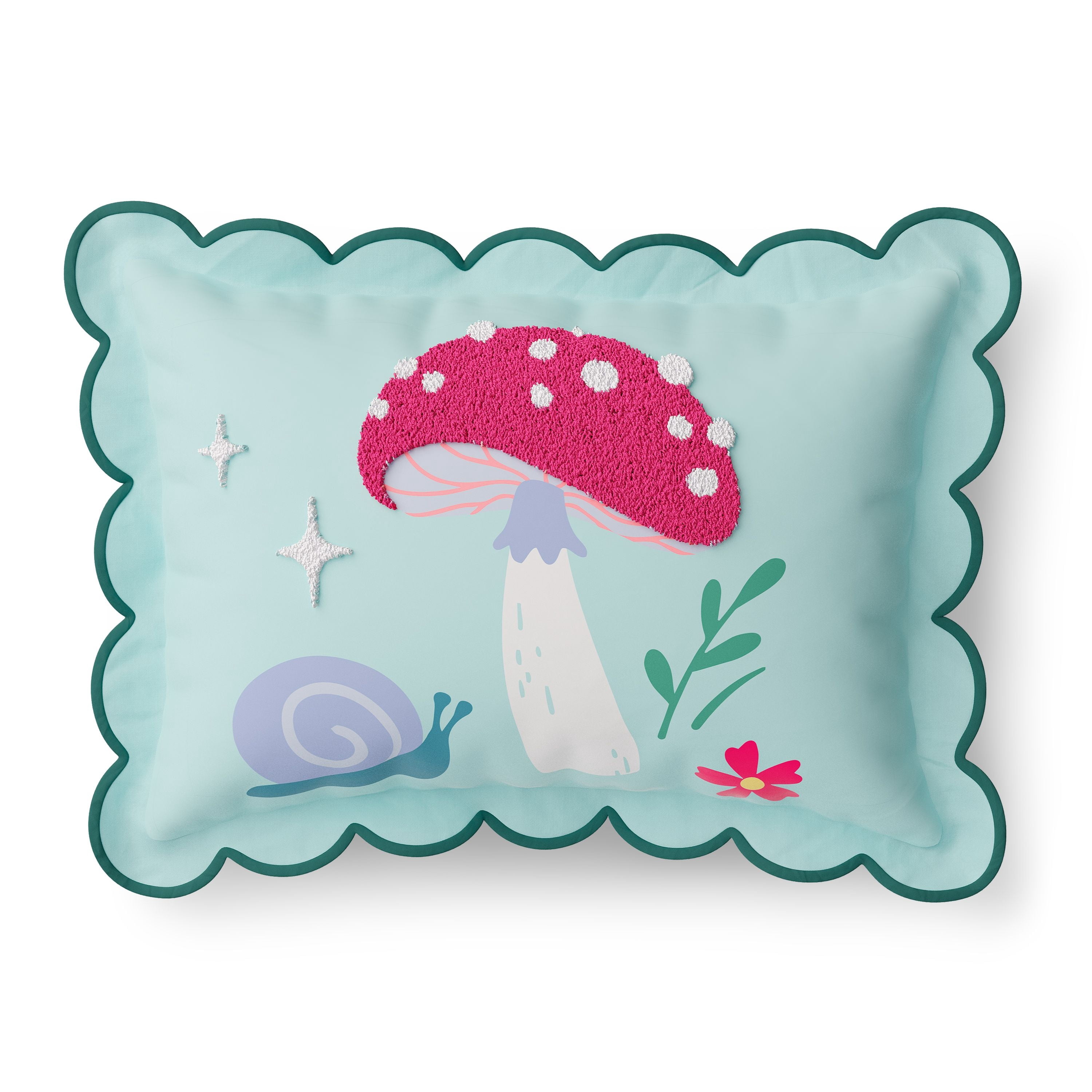 Mainstays Kids Textured Fairy Garden Comforter Set, Twin, 2 Pieces