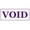 Purple, variant on Printtoo Void Self Inking Rubber Stamp Pre-Inked Office Stamp- Home Office Business Stationery, 47 x 20 mm Black
