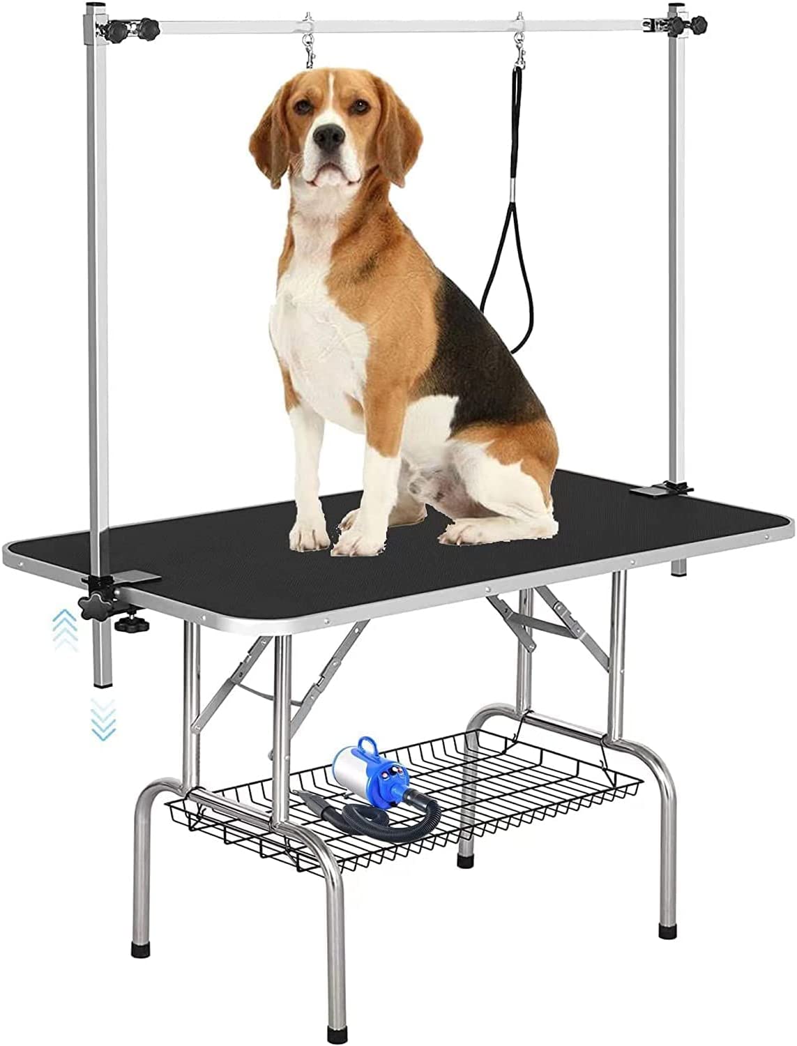 Dog Pet Grooming Table for Large Dog Adjustable Professional Foldable