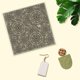 thumbnail image 4 of 2 láminas de textura de arcilla polimérica, sello de silicona con textura de flores vintage, almohadilla para modelar patrones de arcilla polimérica., 4 of 9