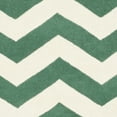 thumbnail image 5 of SAFAVIEH Chatham Jake Zigzag Stripes Wool Area Rug, Teal/Ivory, 6' x 9', 5 of 6