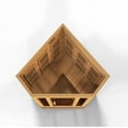 thumbnail image 5 of Maxxus 3-Person Corner Near Zero EMF (Under 2MG) FAR Infrared Sauna (Canadian Red Cedar), 5 of 5
