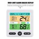thumbnail image 5 of Abs Reloj Despertador Digital Con Medidor De Humedad De Temperatura Estación Meteorológica Multifuncional Pantalla Lcd Versátil Termómetro Higrómetro Para Dormitorio Sala De Estar Oficina Yuarrent EL014157-02, 5 of 6