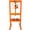 Orange, variant on , 12PCS E Track Tie-Down Rail Kit, Trucks, Vans, Garages, Trailer Tie Down System,4 Pack 5ft Horizontal E-Track , 4 Pack Steel O-Ring Anchors,4 Pack Ratchet Straps, Black ,Steel ,