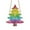 05-Multicolor 5.9x5.02 Inch, variant on Christmas Decorations Luminous Artificial Christmas Wreaths with Lights, Suitable for Indoor and Outdoor Railings or Door Decorations 17.72x7.87 Inch Multicolor