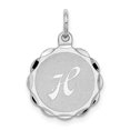 thumbnail image 1 of 925 Sterling Silver Dainty Letter H Initial Nom Monogramme Collier Pendentif Pendentif, 1 of 6