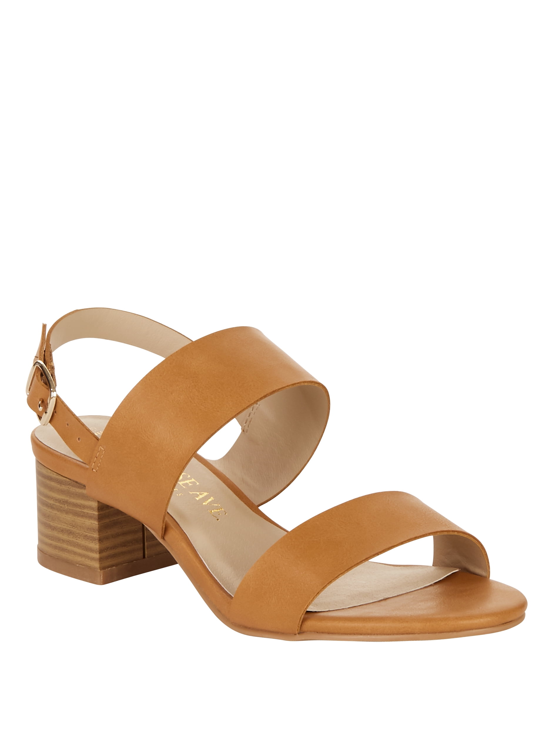 Strap Block Heel Sandals 