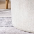 thumbnail image 5 of Chenille Fabric Round Ottoman with Storage | Ideal for Living Room, Comfortable Touch and Sturdy Frame, 5 of 6