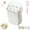 White, Small, variant on Silicone Ice Stick Tray with Storage Caddy, Reusable Long Ice Cube Maker