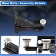 thumbnail image 4 of Unique Bargains Sliding Door Roller for Honda Odyssey Van 2005-2010 Upper Right Door Roller Assembly Replaces 72510SHJA01 Black 1 pcs, 4 of 6