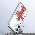 thumbnail image 5 of For iPhone 16 Plus Case Compatible with MagSafe Flower Pattern Printing TPU+PC Phone Cover - Style C, 5 of 5