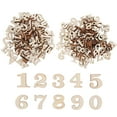 thumbnail image 3 of 200pcs Unfinished Wood Alphabet Letters And Numbers For Craft Blank Letters For Homemade Arts Diy Project Wedding Party Home Decoration, 3 of 7
