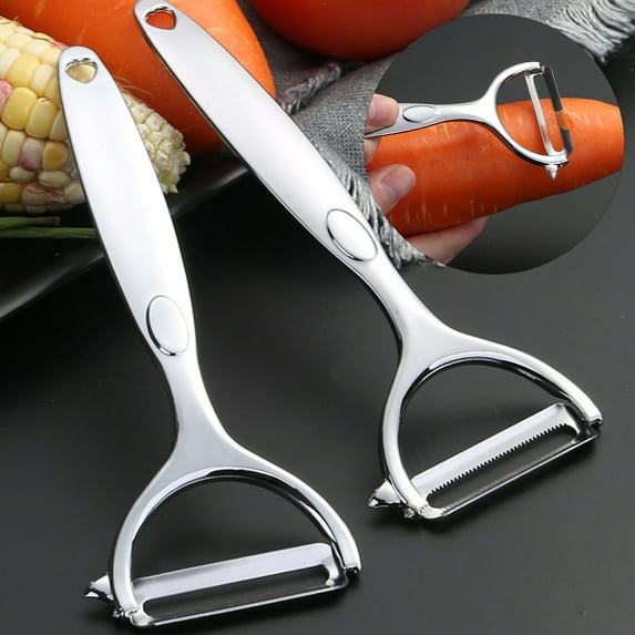 Washranp Vegetable Peeler Potato Peelers,Ergonomic Non-Slip Handle with Sharp Blade Stainless Steel Y-Shaped Peeler for Kitchen Gadget