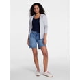 thumbnail image 3 of Time and Tru Women's Ribbed Tank Top, Sizes XS-XXXL, 3 of 6