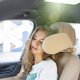 thumbnail image 4 of La Almohada Del Reposacabezas Del Asiento Del Automóvil Brinda Un Cómodo Soporte Para La Cabeza Del Cuello Para El Pasajero Cuando Se Duerme En El Automóvil, Es De Gran Ayuda Para Relajar Los, 4 of 6
