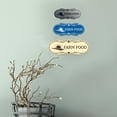 thumbnail image 4 of Designer Farm Food Sign (Ivory/Dark Brown) - Medium, 4 of 5